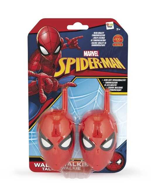 Walkie Talkie Cara Spiderman Imc Toys 1
