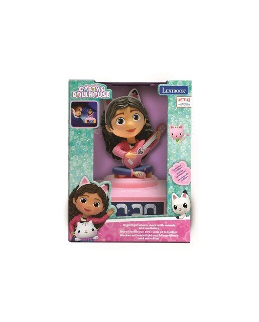 Imagem 0 de Relógio Despertador Night Light da Gabby's Dollhouse com sons