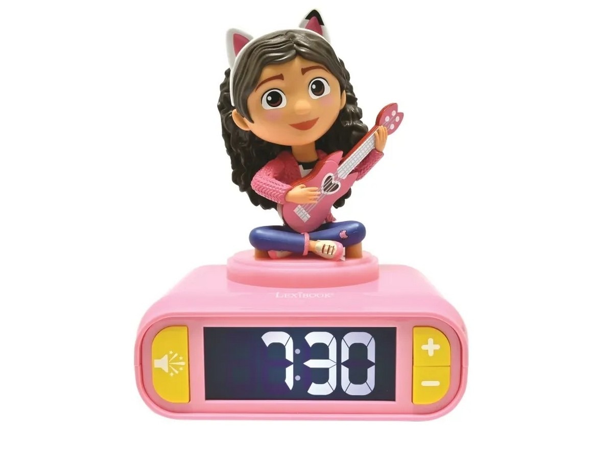 Relógio Despertador Night Light da Gabby's Dollhouse com sons 2