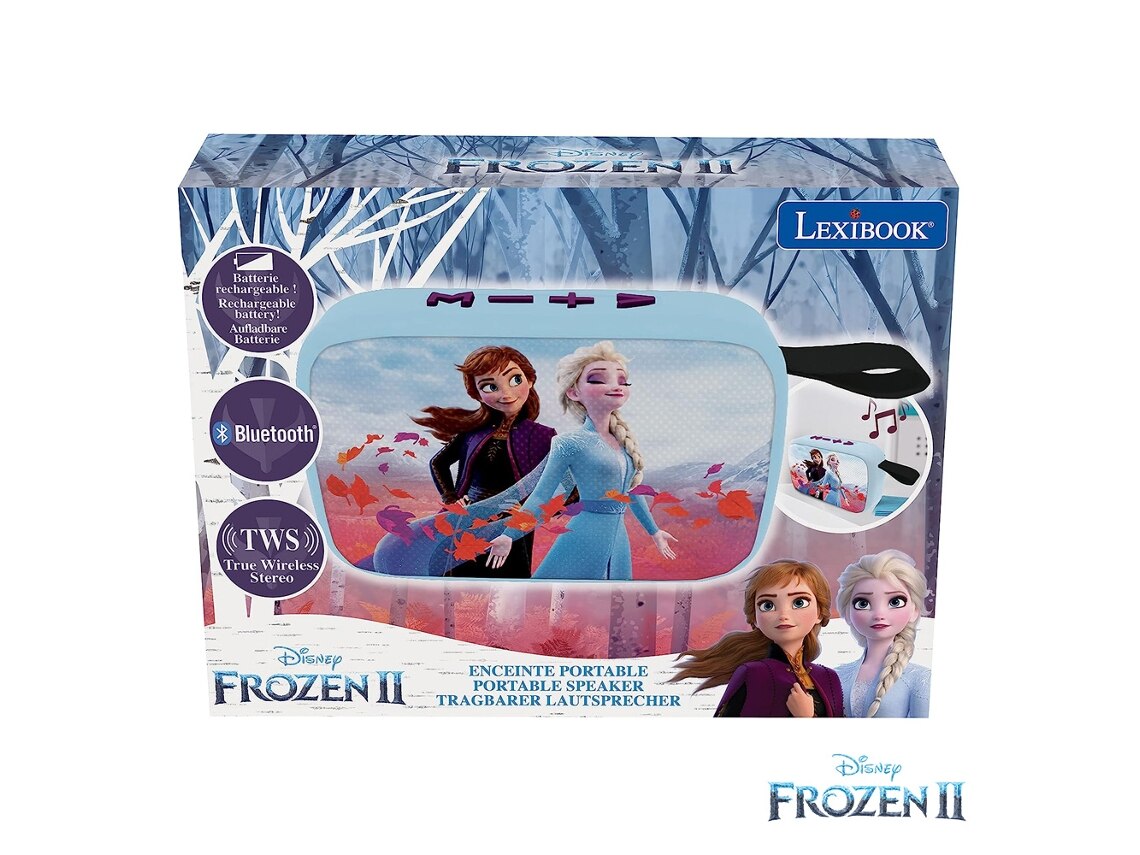 Coluna Portátil com Bluetooth Frozen 4