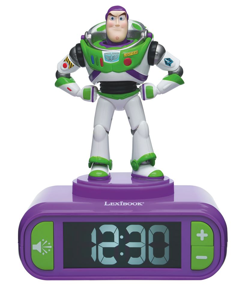 Imagem 0 de Despertador com Luz e Efeitos Sonoros  Buzz Toy Story