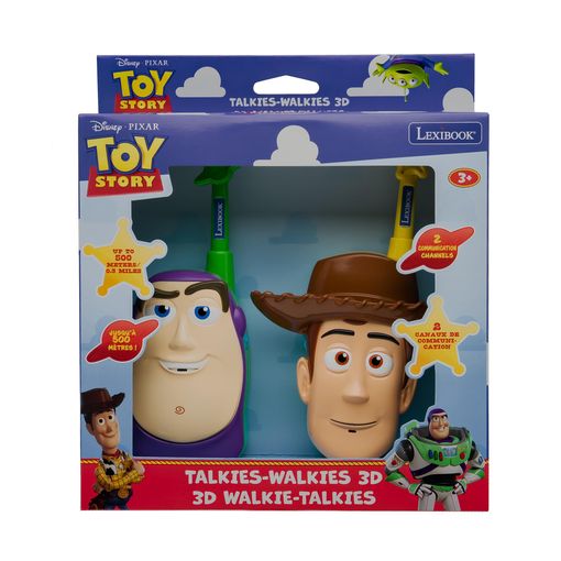 Toy Story Walkie-talkies 3d Alcance 500 M 2