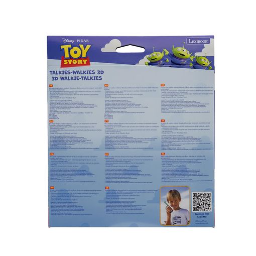 Toy Story Walkie-talkies 3d Alcance 500 M 3