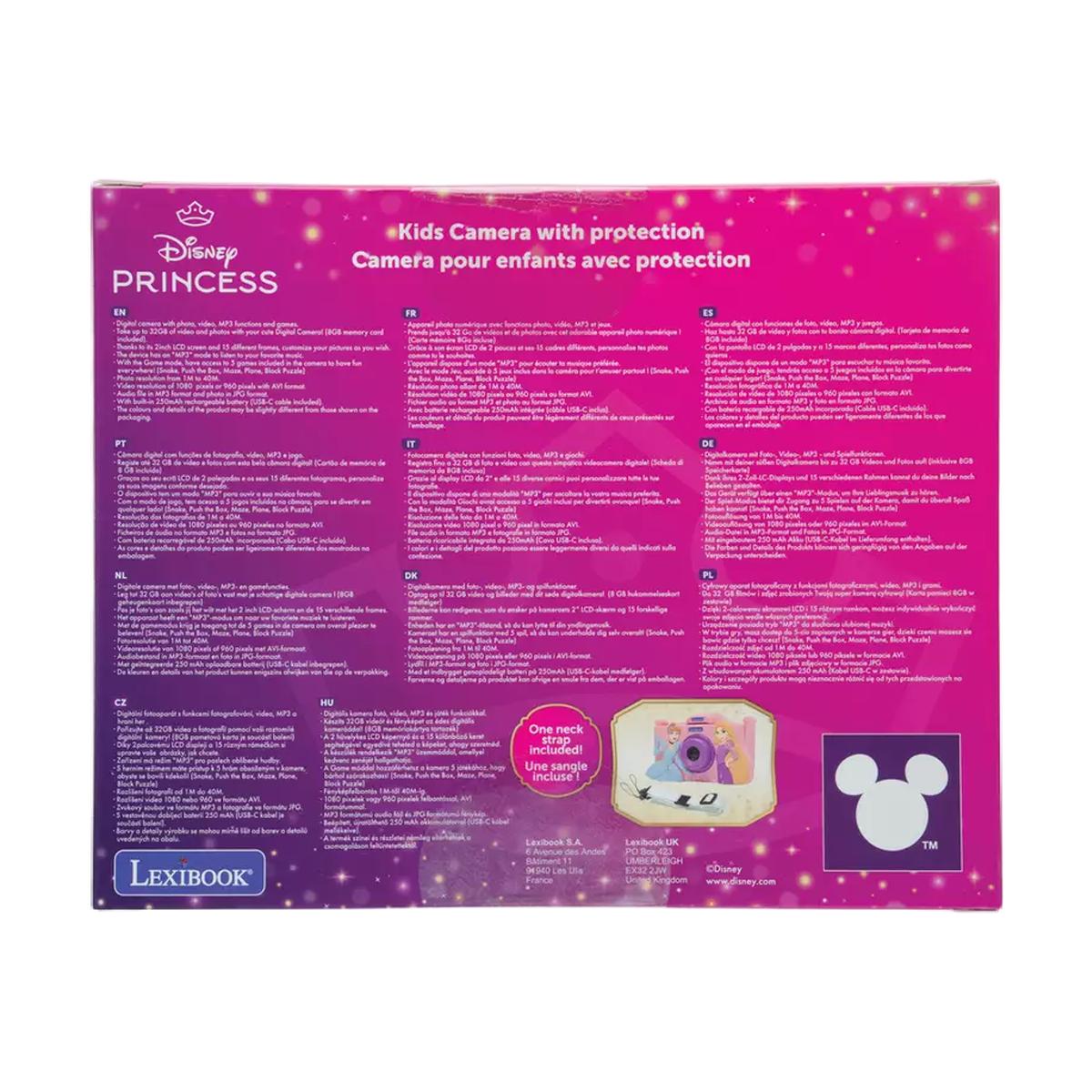 Câmara Digital Infantil Disney Princess 3