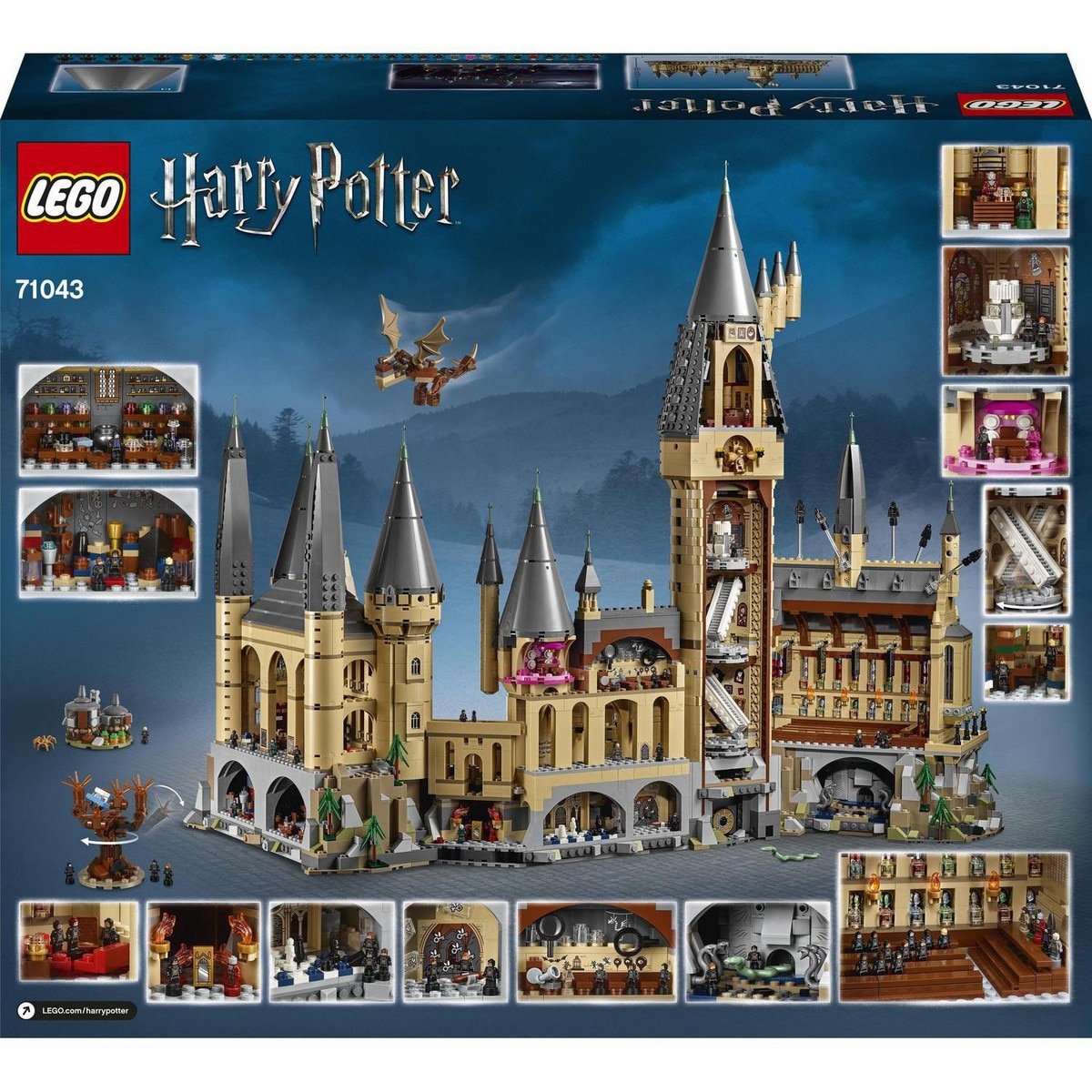Harry Potter- O Castelo de Hogwarts Lego Harry Potter 9