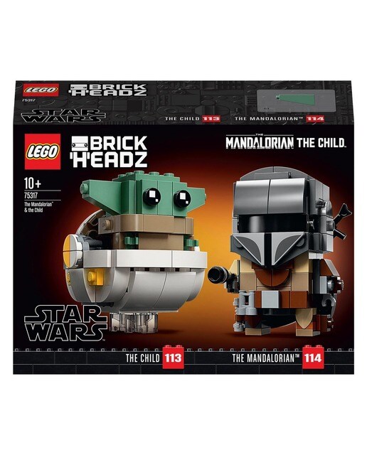 O Mandalorian e a Criança Lego Star Wars 1