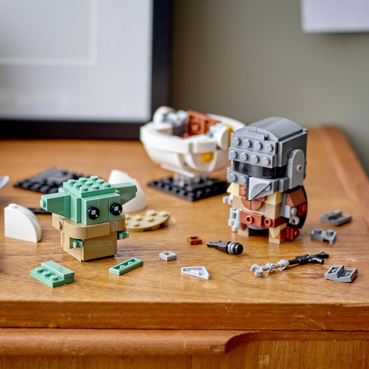 O Mandalorian e a Criança Lego Star Wars 7