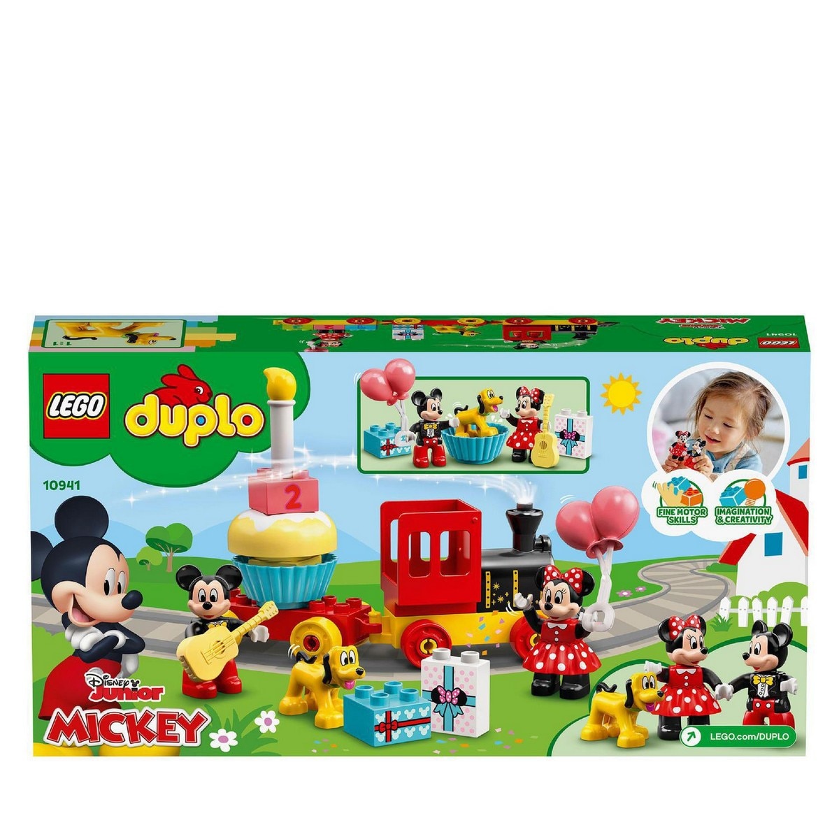 O Comboio de Aniversário do Mickey e da Minnie Lego Duplo 10