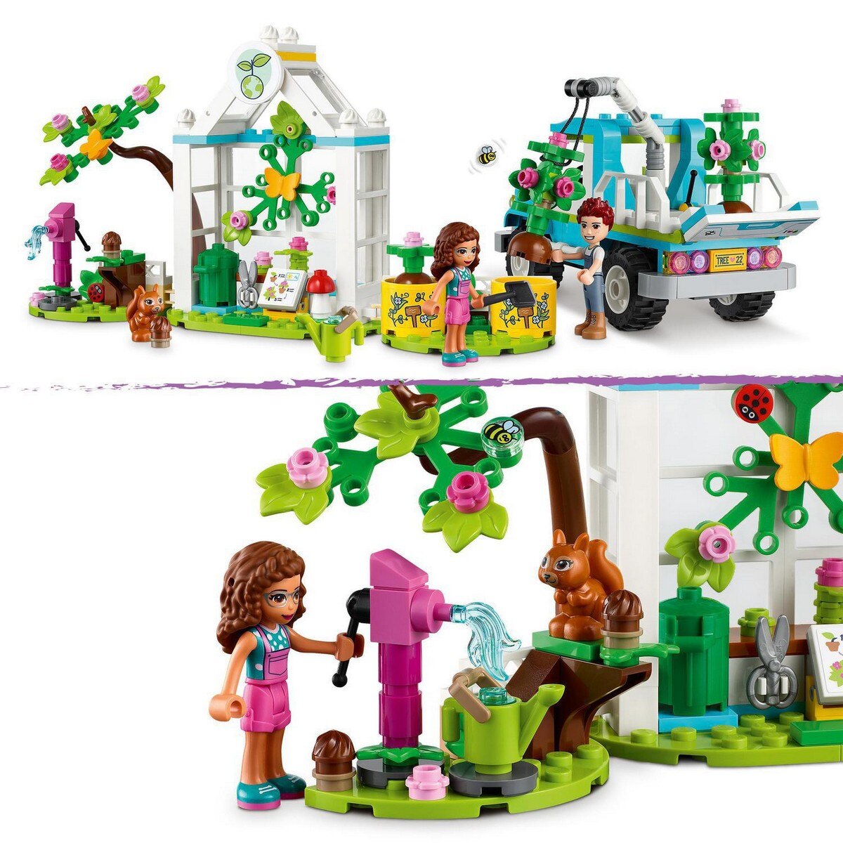Veículo de Plantação de Árvores Lego Friends 4
