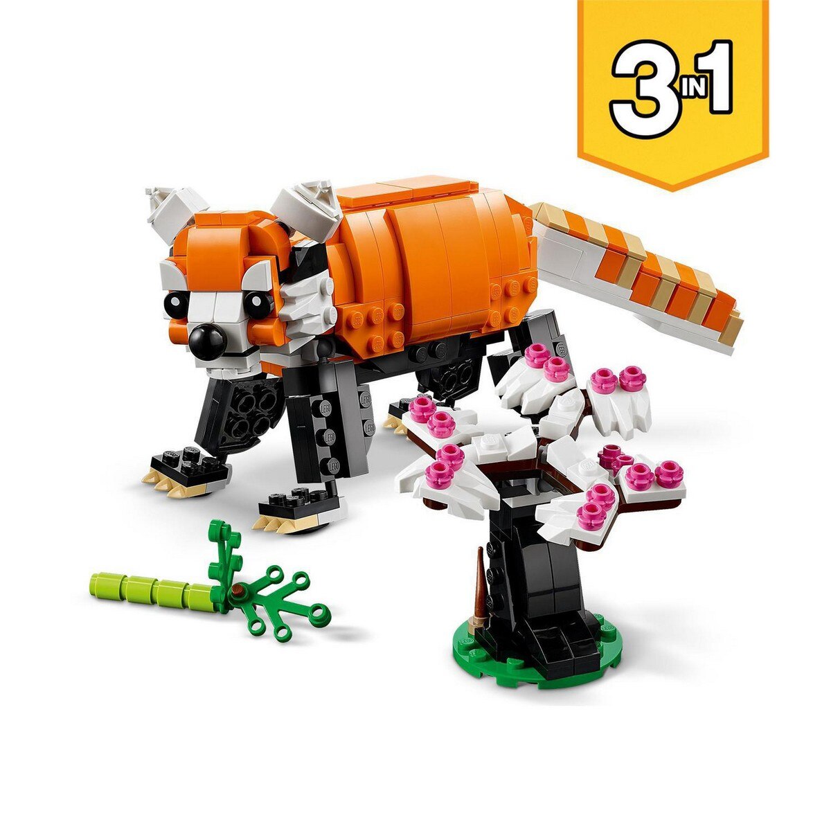Tigre. Panda e Carpa 3-em-1 Lego Creator 5