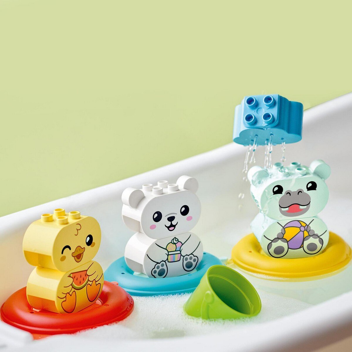 Diversão na Hora do Banho com Animais que Flutuam Lego Duplo 5