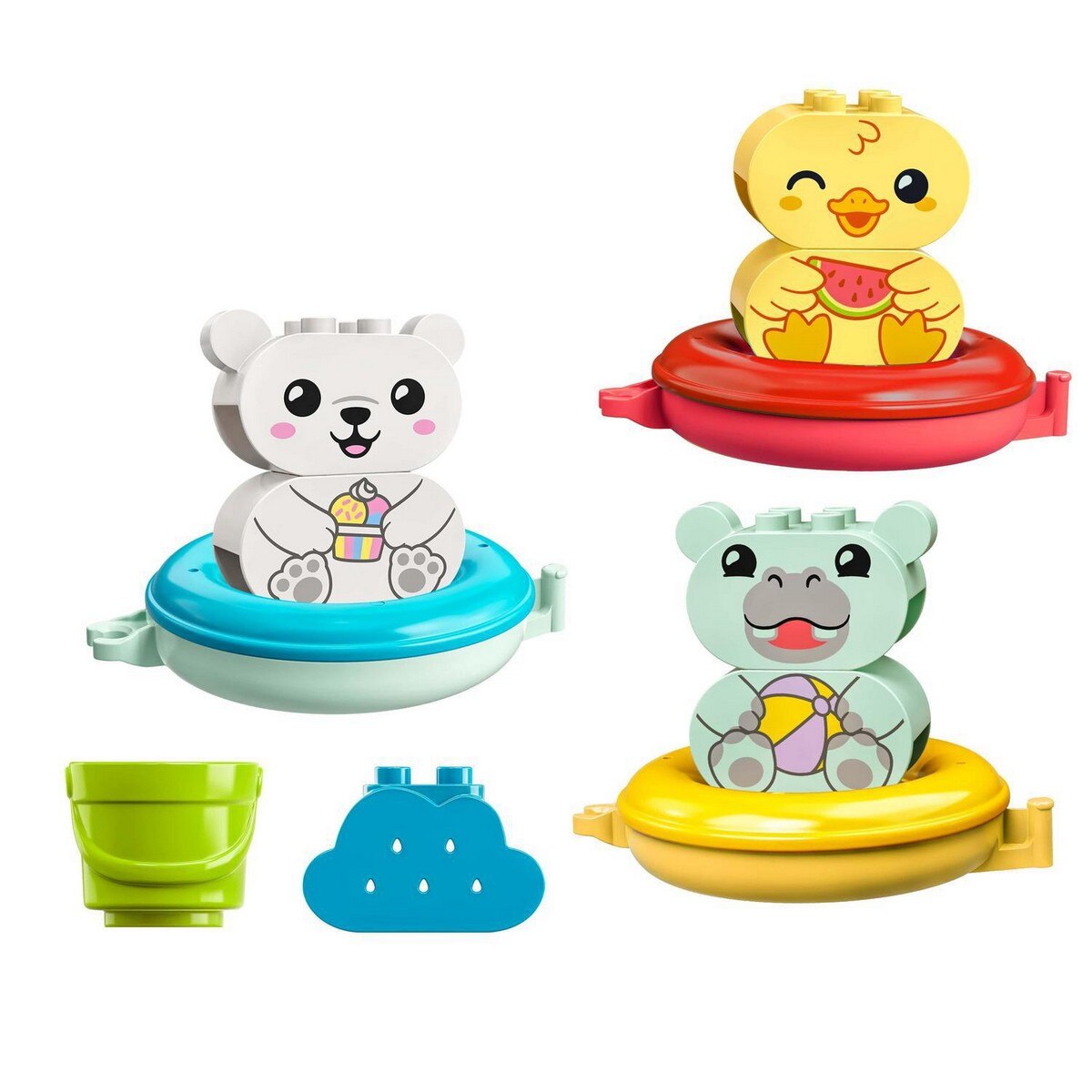 Diversão na Hora do Banho com Animais que Flutuam Lego Duplo 7
