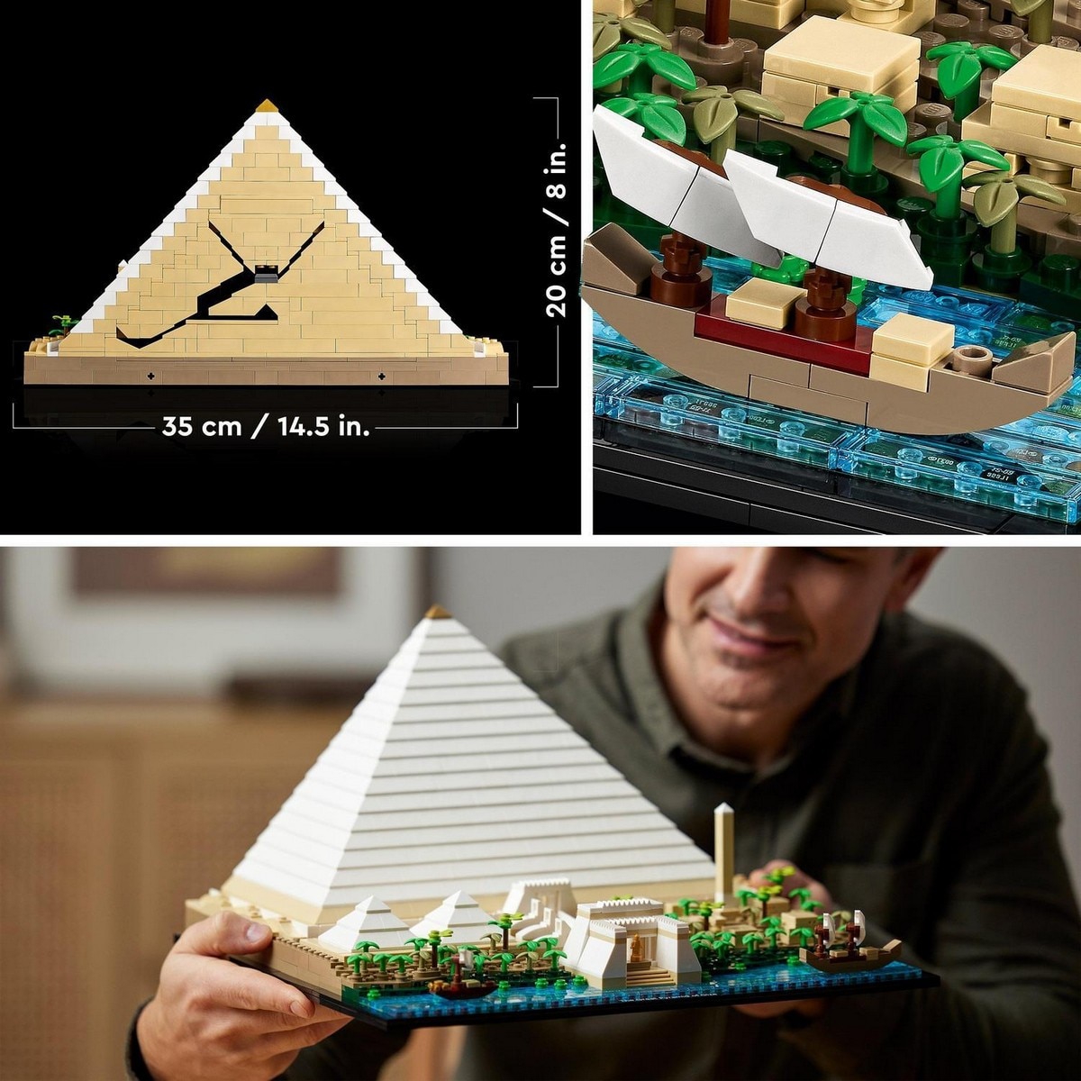 Grande Pirâmide de Gizé Lego Architecture 2