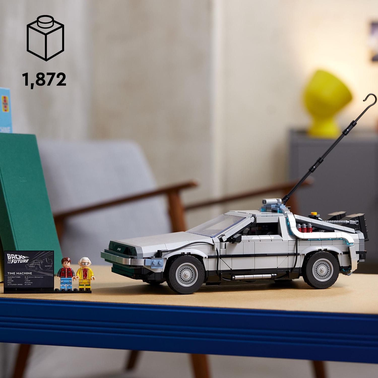 Máquina do Tempo de Regresso ao Futuro 10300 Lego Icons 3