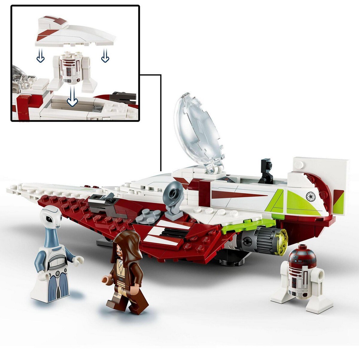 Caça Estelar Jedi de Obi-Wan Kenobi Lego Star Wars 4