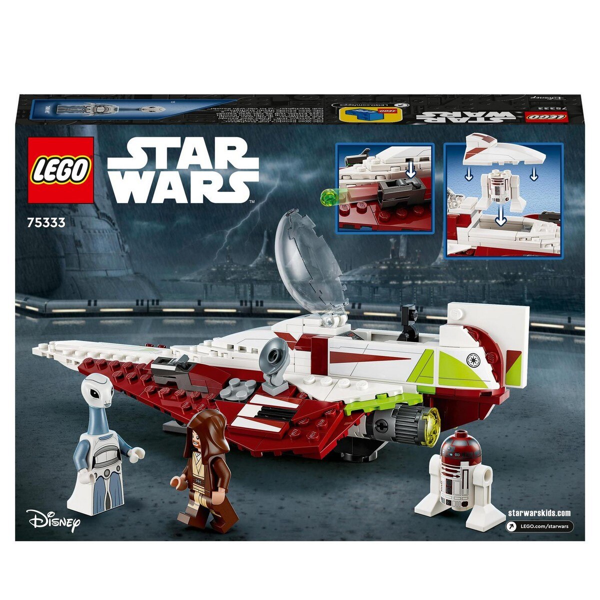 Caça Estelar Jedi de Obi-Wan Kenobi Lego Star Wars 8