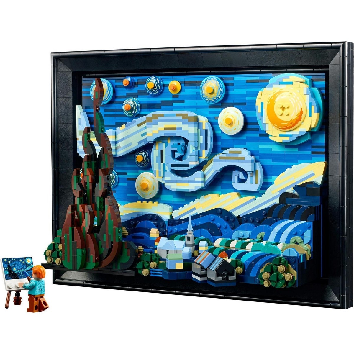 Vincent van Gogh - A Noite Estrelada Lego Ideas 7