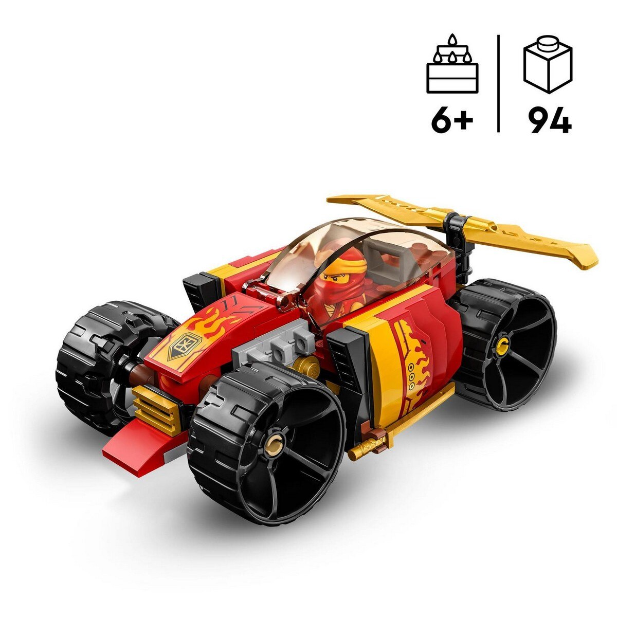 Carro de Corrida Ninja EVO do Kai Lego Ninjago 3