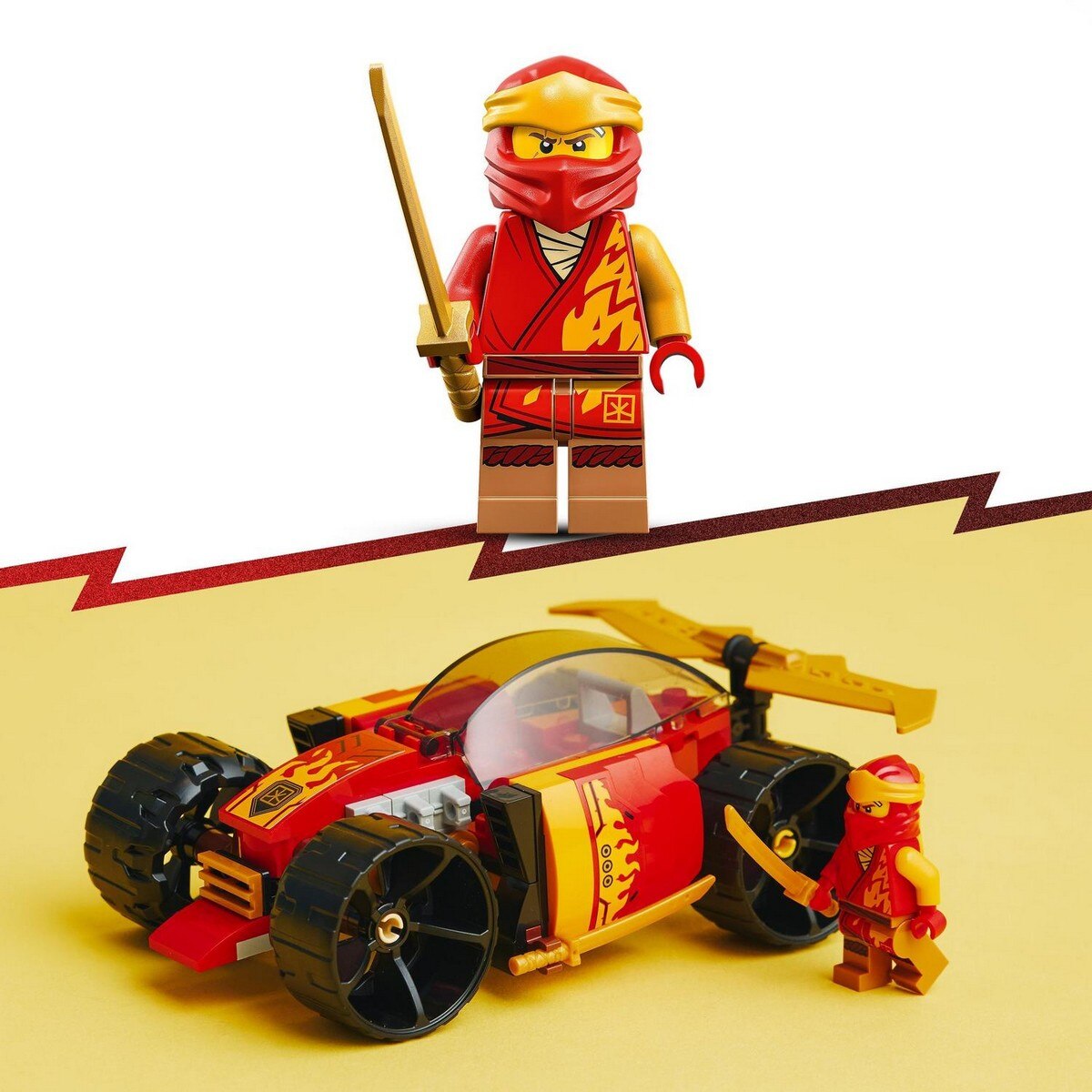 Carro de Corrida Ninja EVO do Kai Lego Ninjago 5