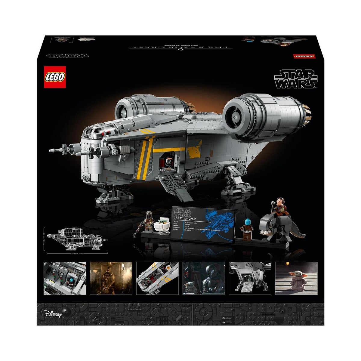 The Razor Crest Lego Star Wars 10