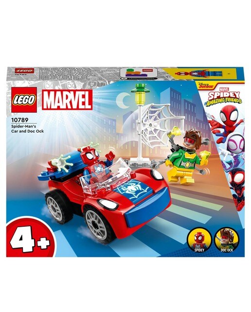 Carro do Spider-Man e Doc Ock Lego Marvel 1