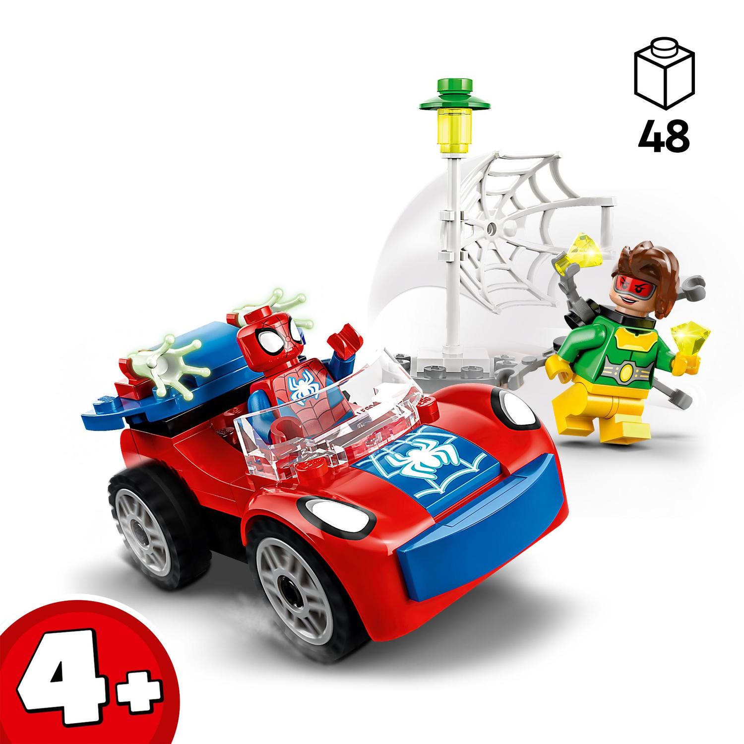 Carro do Spider-Man e Doc Ock Lego Marvel 3