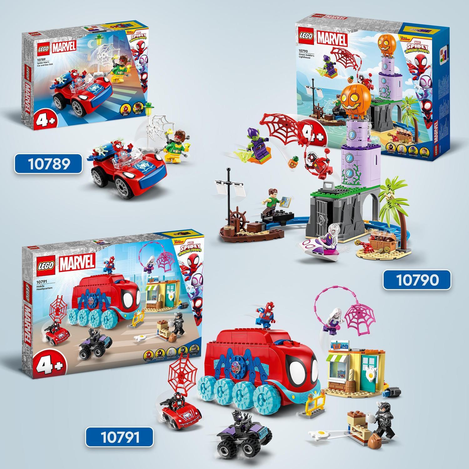 Carro do Spider-Man e Doc Ock Lego Marvel 6