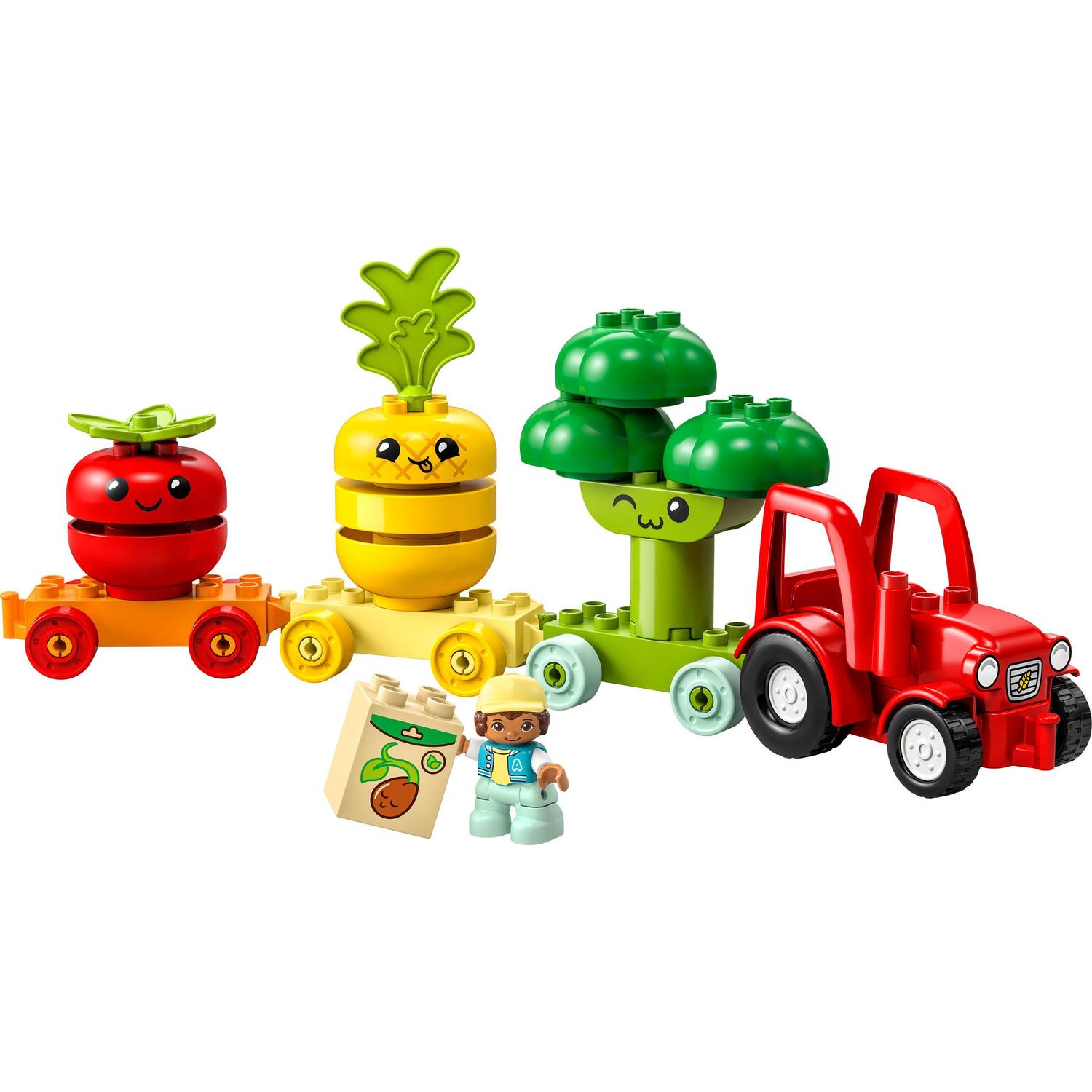 Trator de Legumes e Frutas Lego Duplo 8