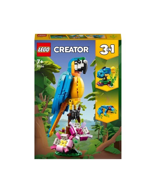 Conjunto de animais exóticos Lego Creator 1
