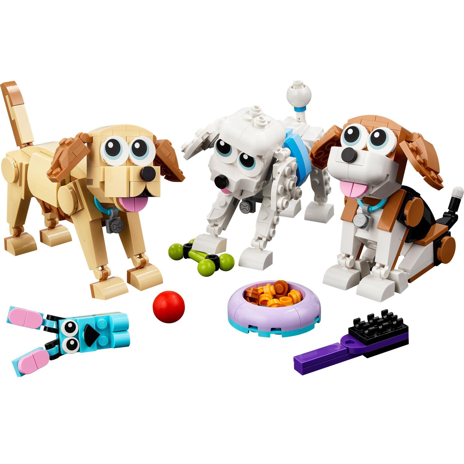 Conjunto de Cães adoráveis Lego Creator 9