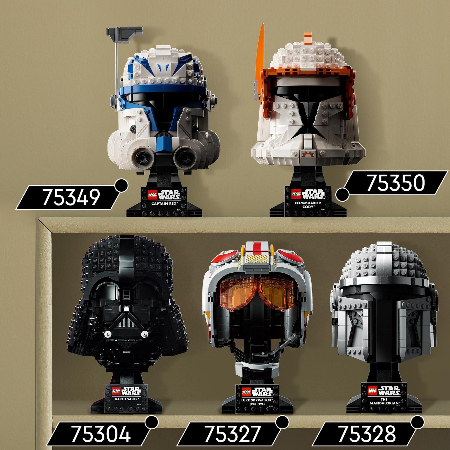 Capacete do Capitão Rex? Lego Star Wars 7