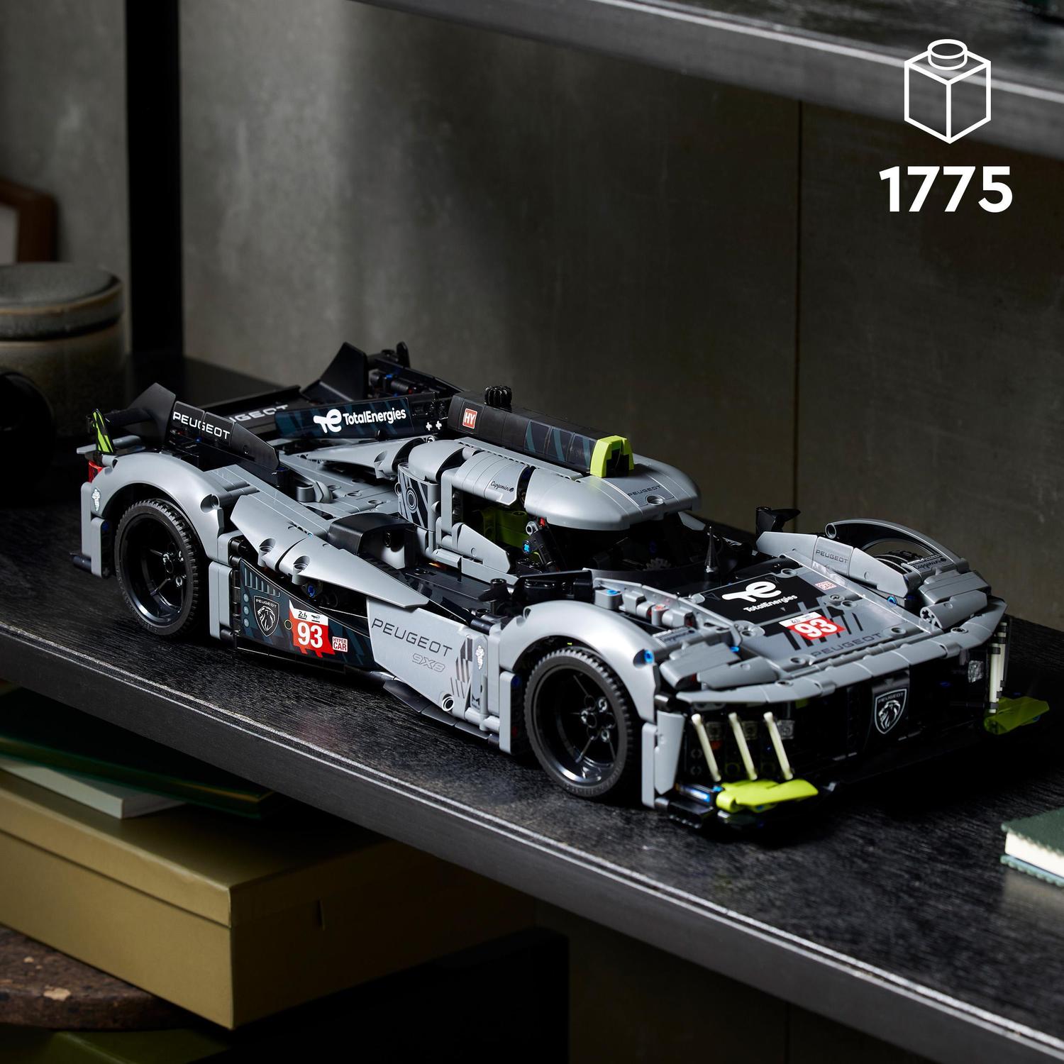 Peugeot 24H Le Mans Hybrid Hypercar Lego Technic 5
