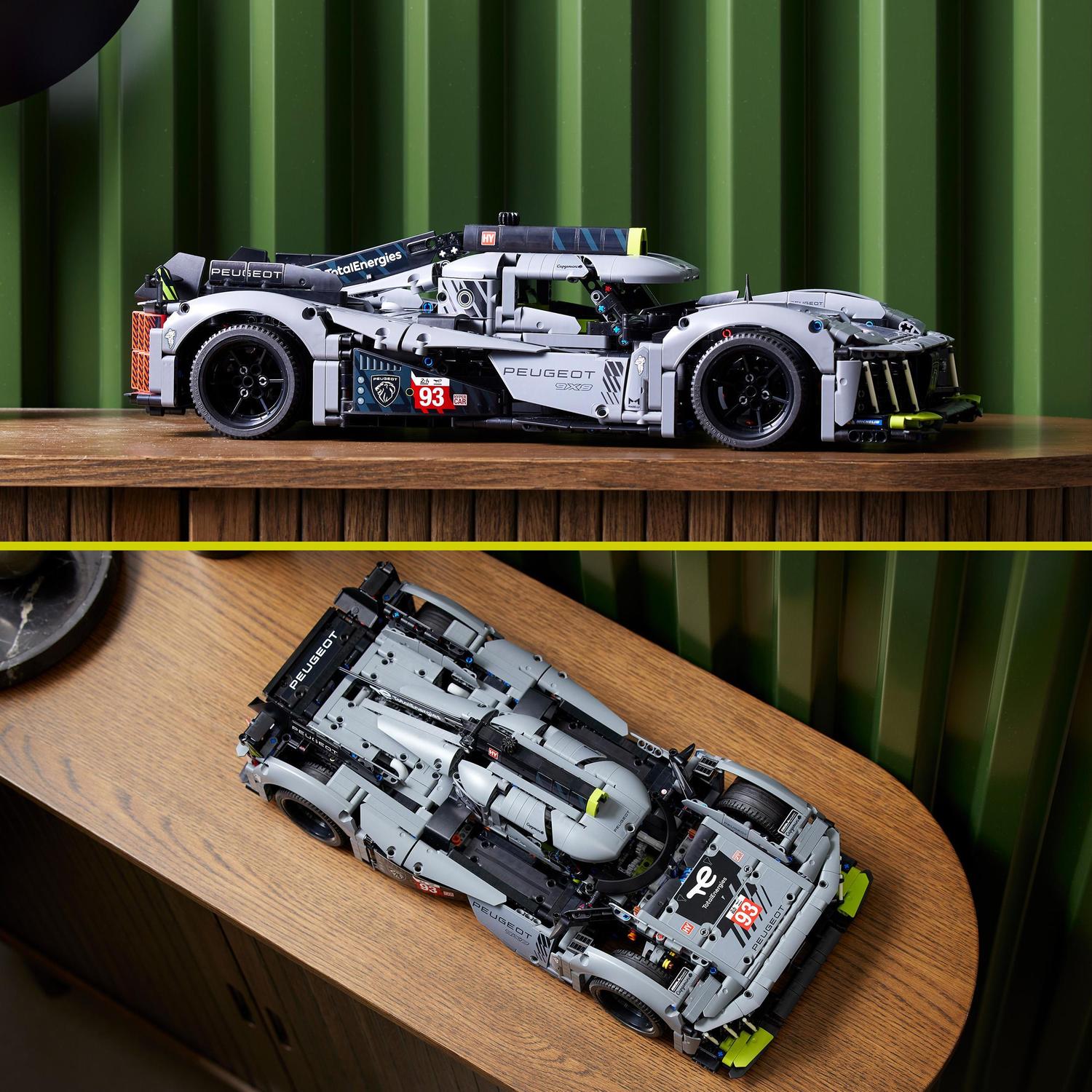 Peugeot 24H Le Mans Hybrid Hypercar Lego Technic 6