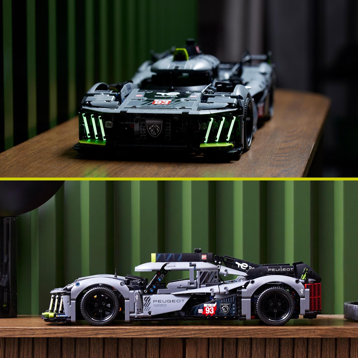 Peugeot 24H Le Mans Hybrid Hypercar Lego Technic 7