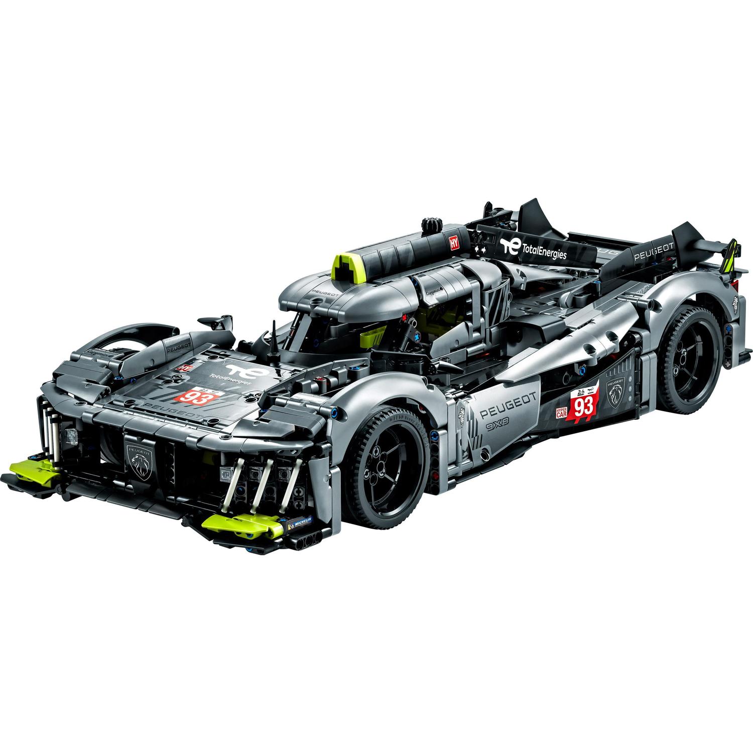 Peugeot 24H Le Mans Hybrid Hypercar Lego Technic 9