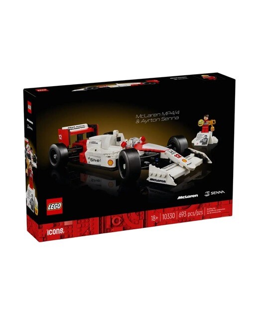 McLaren MP4/4 e Ayrton Senna Lego Icons 1