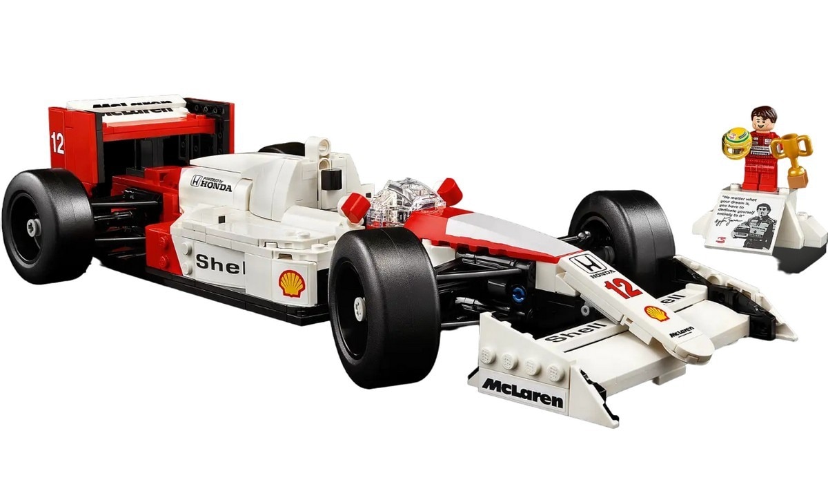 McLaren MP4/4 e Ayrton Senna Lego Icons 6