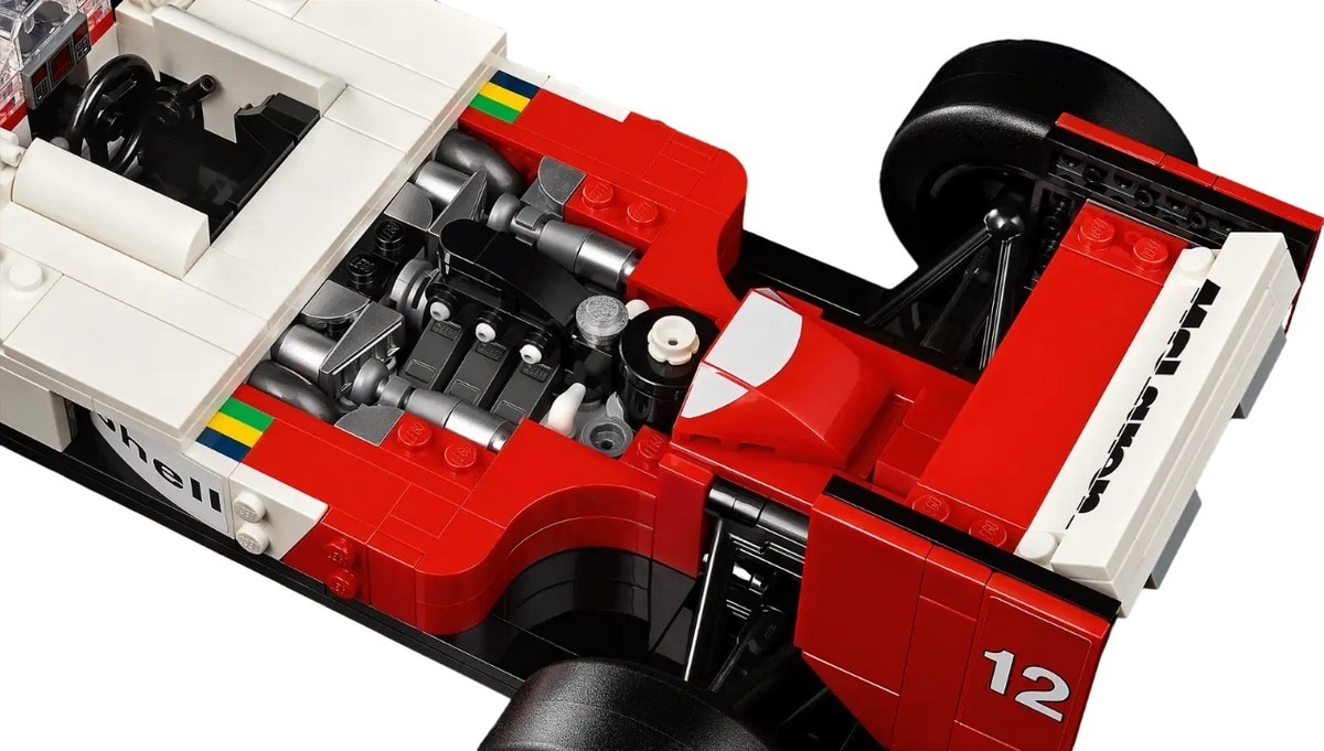 McLaren MP4/4 e Ayrton Senna Lego Icons 8