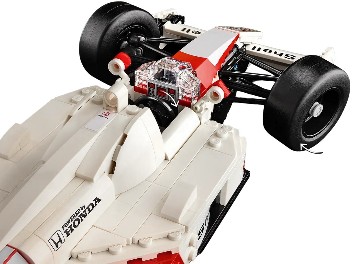 McLaren MP4/4 e Ayrton Senna Lego Icons 9