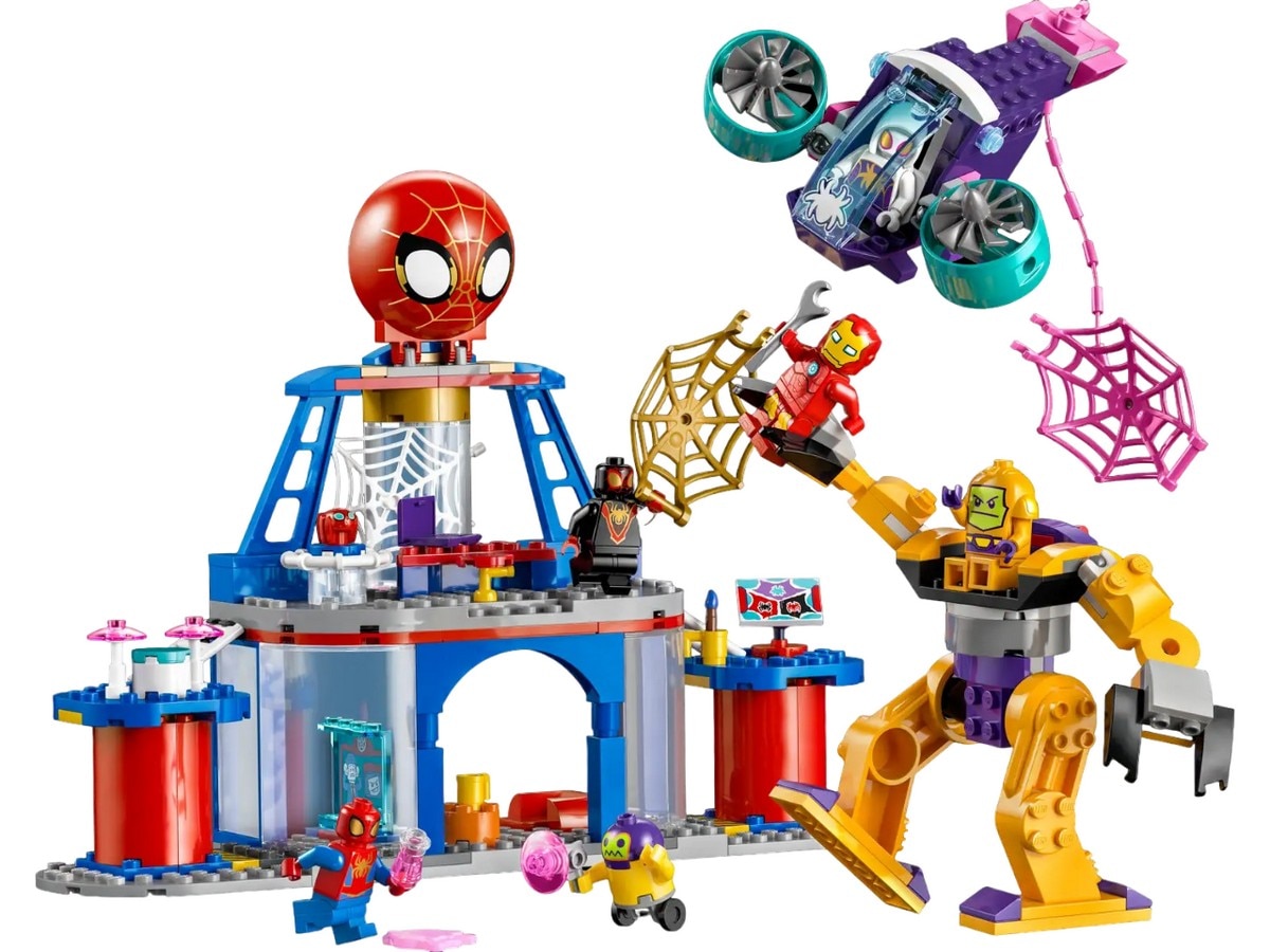 Equipa Spidey - QuLego Artel-general da Teia Giratória MARVEL 3