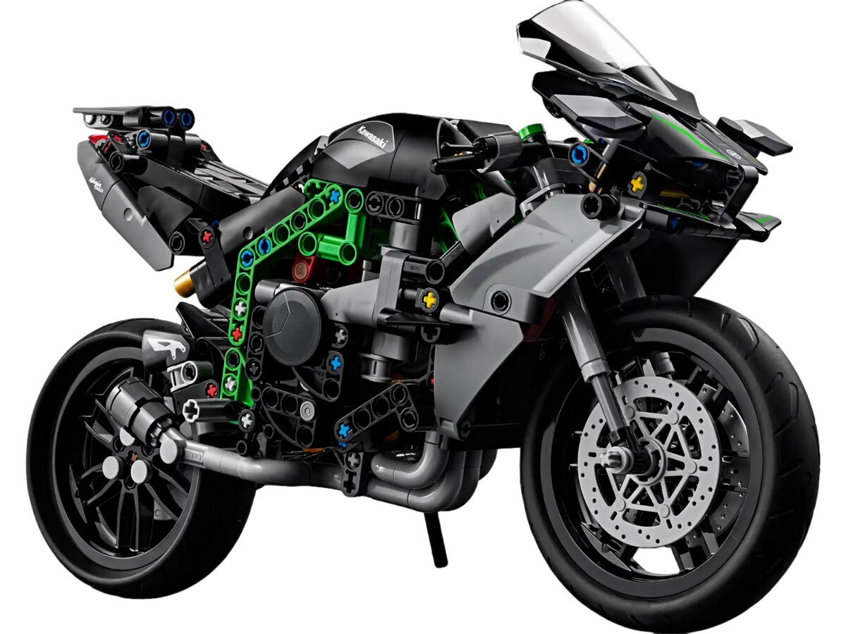 Kawasaki Ninja H2R Lego Technic 4