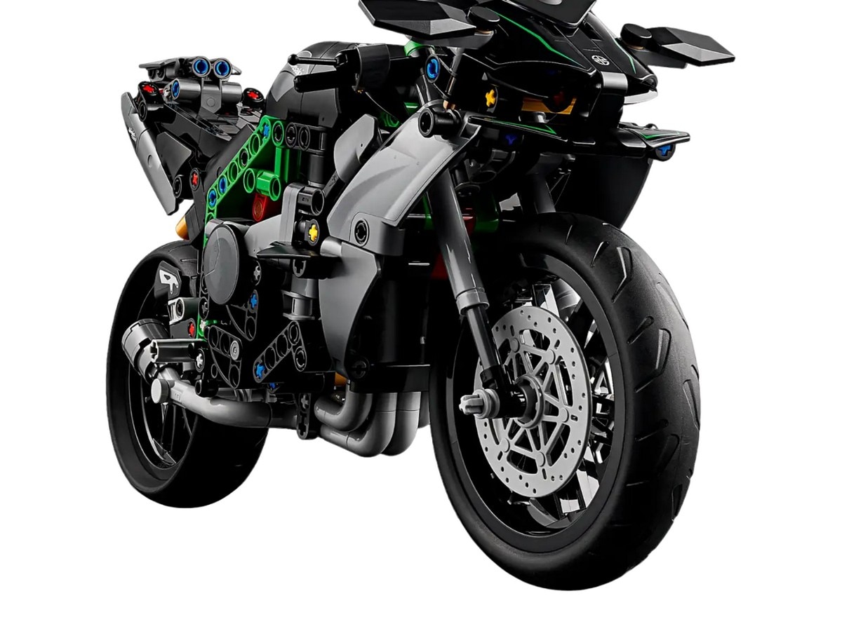 Kawasaki Ninja H2R Lego Technic 5
