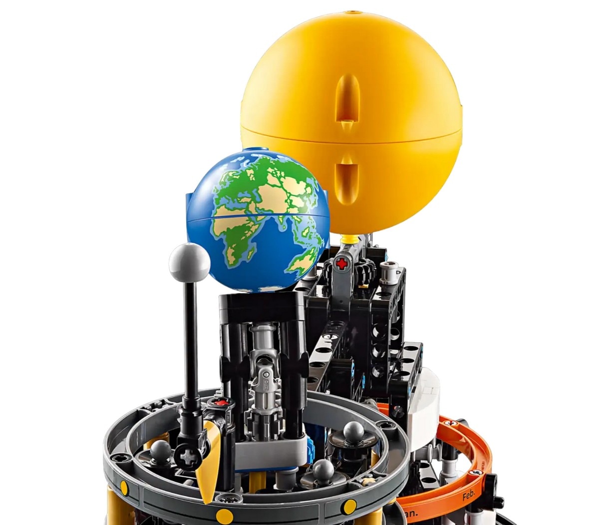 Planeta Terra e Lua em Órbita Lego Technic 7