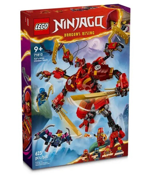 O Robô Trepador Ninja do Kai Lego Ninjago 1
