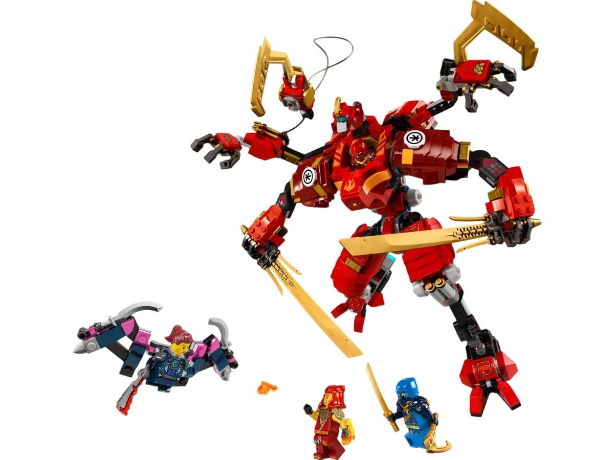 O Robô Trepador Ninja do Kai Lego Ninjago 4