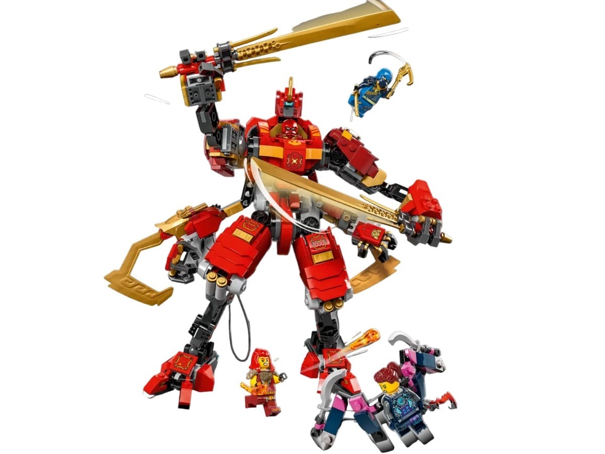 O Robô Trepador Ninja do Kai Lego Ninjago 5