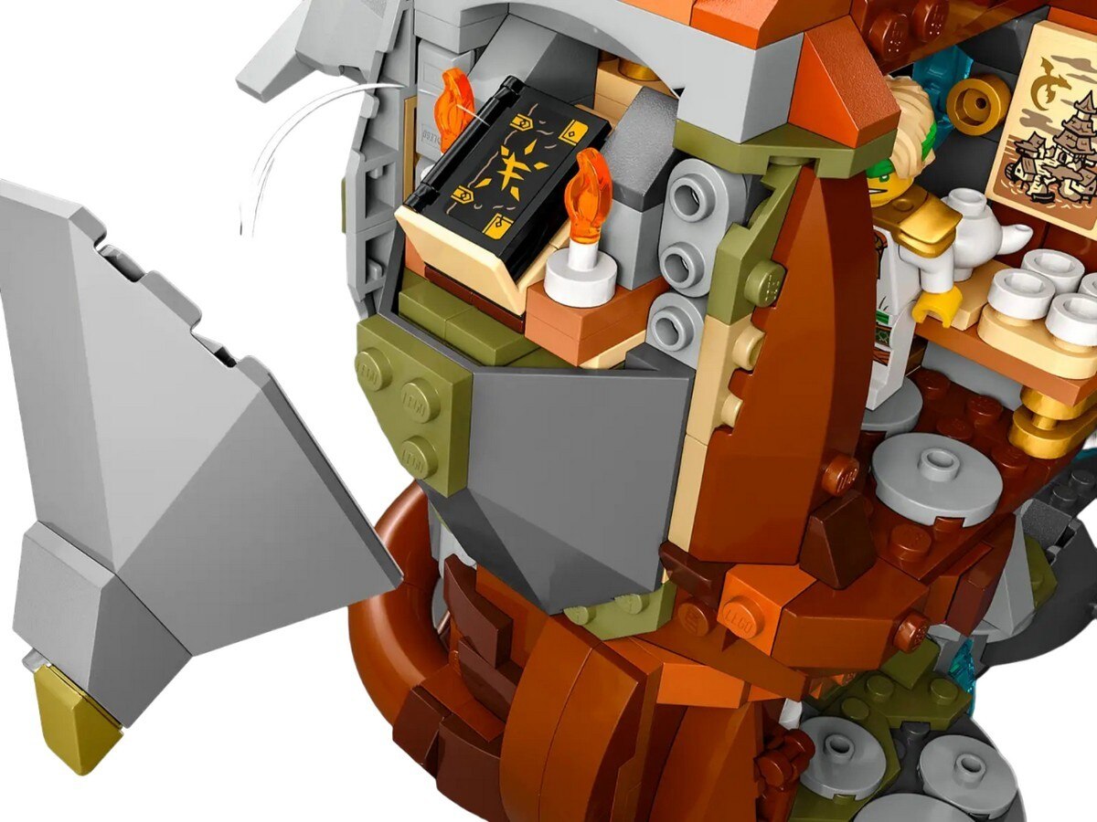 Santuário de Pedra do Dragão Lego Ninjago 5