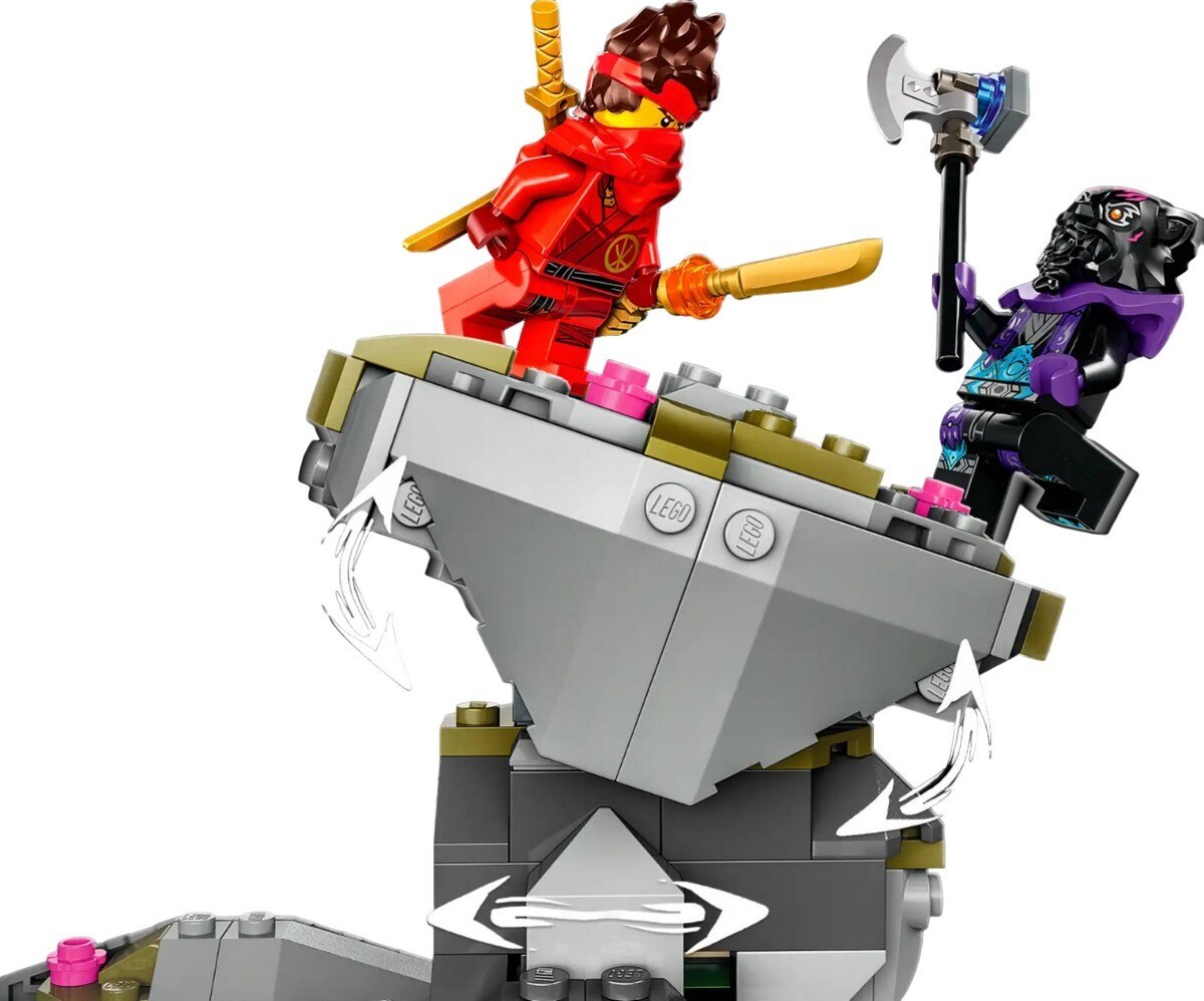 Santuário de Pedra do Dragão Lego Ninjago 6