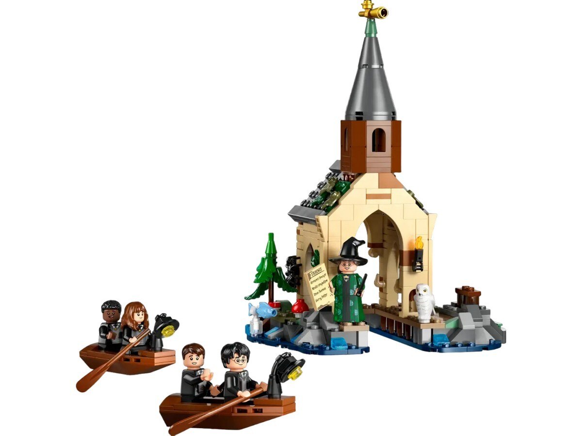 Casa dos barcos do Castelo de Hogwarts Lego Harry Potter 3