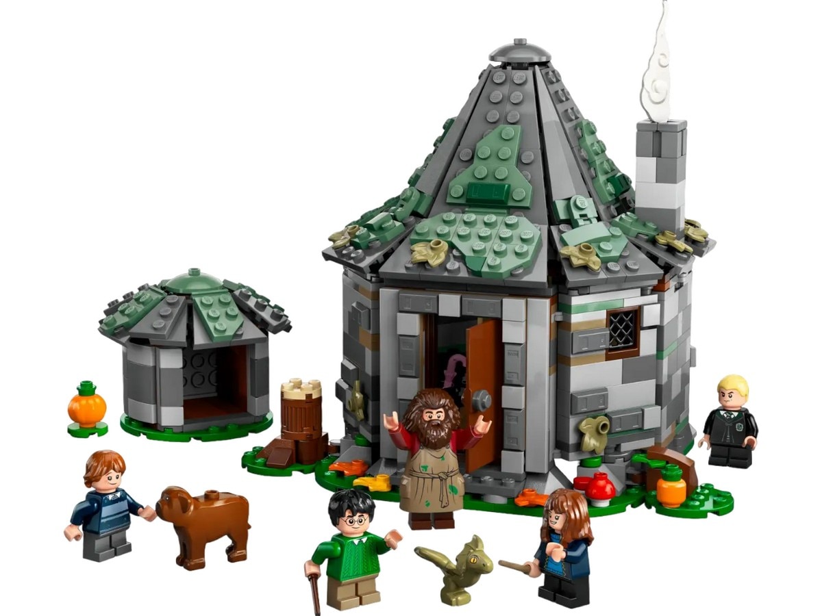 A Cabana de Hagrid: Uma Visita Inesperada Lego Harry Potter 4
